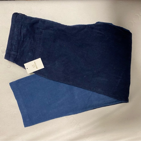 Brixton Corduroy Pants | Two-Tone Blue Straight Leg | NWT | US 29 - Picture 4 of 5